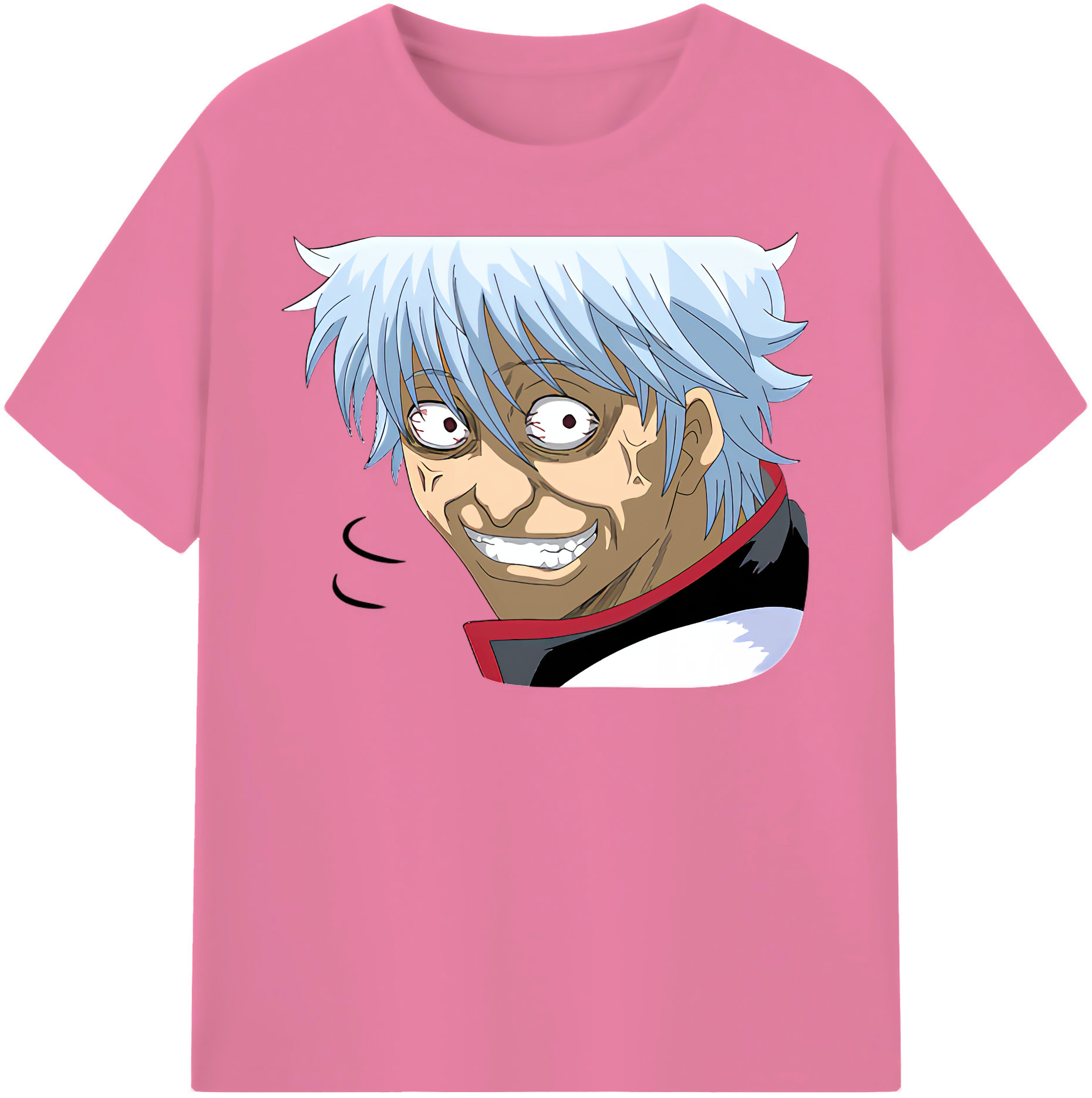 （画像用） ぎんたま 坂田銀時（さかたぎんとき） 神楽 志村新八（しむら しんぱち） GINTAMA Sakata Gintoki Kagura Shimura Shinpachi 綿100％半袖Tシャツ（フロントプリント）